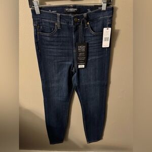 Liverpool High-Rise Skinny Jeans in Dark Indigo